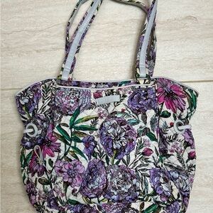 Vera Bradley Glenna Handbag – Lavender Meadow – Like New